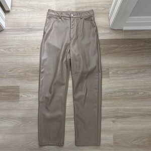Dynamite Straight Leg Pants in Taupe